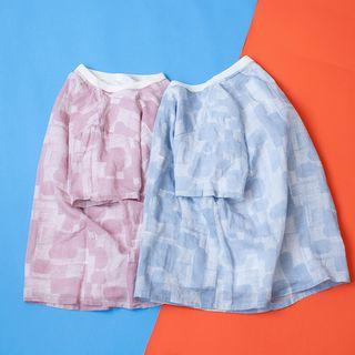 Double Layer Printed T-shirt
