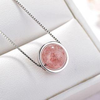 Bead Necklace 925silver - As Shown In Figure - One Size
