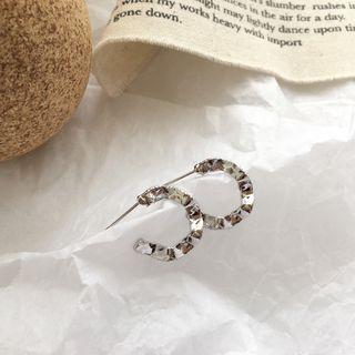 Alloy Wave Dangle Earring