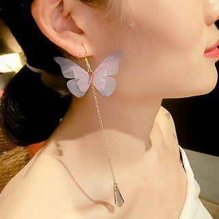 Butterfly Drop Earring