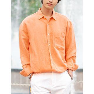 Linen Boxy Shirt