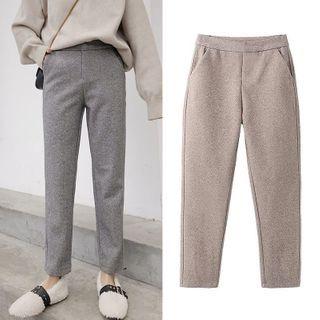 Cropped Straight-fit Pants / Camisole