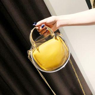 Set: Transparent Handbag + Crossbody Bag