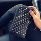 Studded Zip Wallet