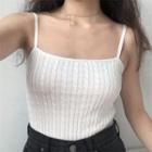 Cable Knit Cami Top