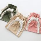 Canvas Drawstring Pouch / Set