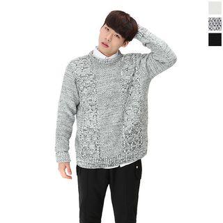 Plus Size Cable-knit Sweater
