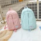 Couple Matching Patched Backpack