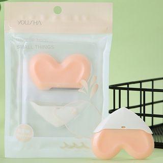 Eyebrow Razor 1 Pc - Pink & White - One Size