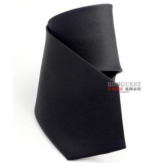 Gingham Neck Tie Black - One Size
