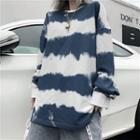 Color Block Tie-dye T-shirt