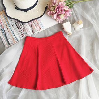 Knitted A-line Skirt