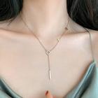 Steel Sweater Necklace
