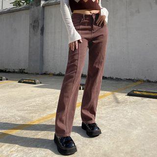 Stitched Straight Cut Pants
