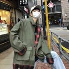 Loose-fit Mock Two-piece Jacket