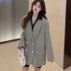 Long-sleeve Shirt / Double-breasted Blazer