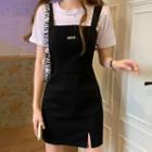 Short-sleeve T-shirt / Overall Dress