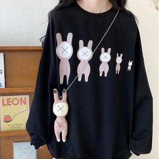 Set: Print Sweatshirt + Doll