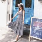 Open Shoulder Maxi Dress