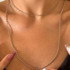 Set Of 2: Layered Chain Necklace