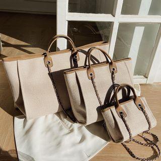 Chain Strap Tote Bag / Crossbody Bag