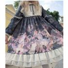 Long-sleeve A-line Lolita Dress