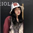 Applique Color Panel Bucket Hat