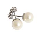 Faux-pearl Studs