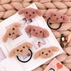 Dog Chenille Hair Clip / Hair Tie / Brooch