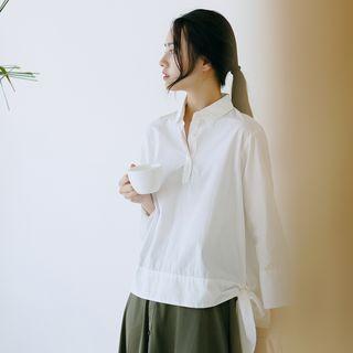 Side Tie Blouse