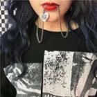 Heart Accent Necklace As Shown In Figure - As Shown In Figure