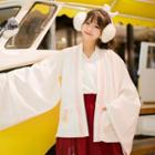 Rabbit Embroidered Cheongsam Jacket