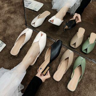 Fish-toe Mules