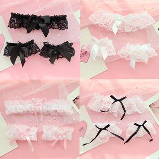 Set Of 3: Maid Cosplay Bracelet