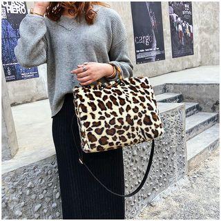 Animal Print Carryall Bag