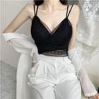 Strappy Sheer Top