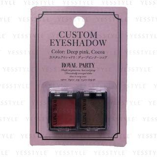Daiso - Royal Party Custom Cheek Deep Pink & Cocoa 1.2g X 2