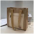 Set: Canvas Tote Bag + Badge