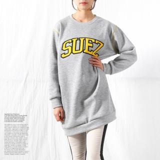 Lettering Pullover Dress