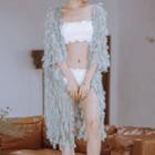 Beach Cover Up Gray - One Size