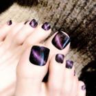 Print Faux Toe Nail Tips