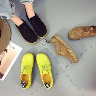 Espadrille Strap-detail Lace-up Sneakers