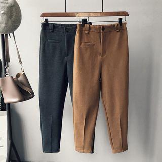 Plain Woolen Harem Pants
