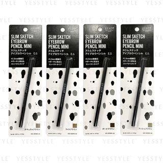 Daiso - Ug Slim Sketch Eyebrow Pencil Mini - 4 Types