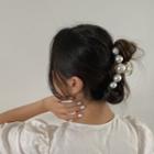 Pearl Hair Clip As Shown In Figure - One Size