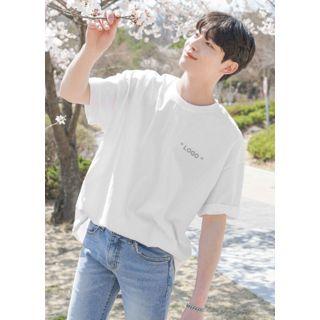 Logo Printed Boxy T-shirt