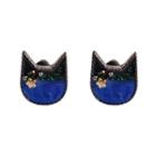 Star & Cat Earring