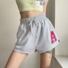 Lettering Short Pants