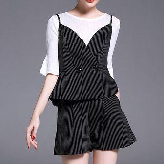 Set: Strappy Top + Shorts