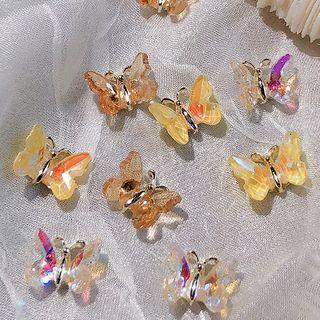 Butterfly Rhinestone Nail Art Decoration